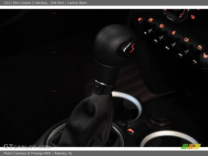 Chili Red / Carbon Black 2011 Mini Cooper S Hardtop