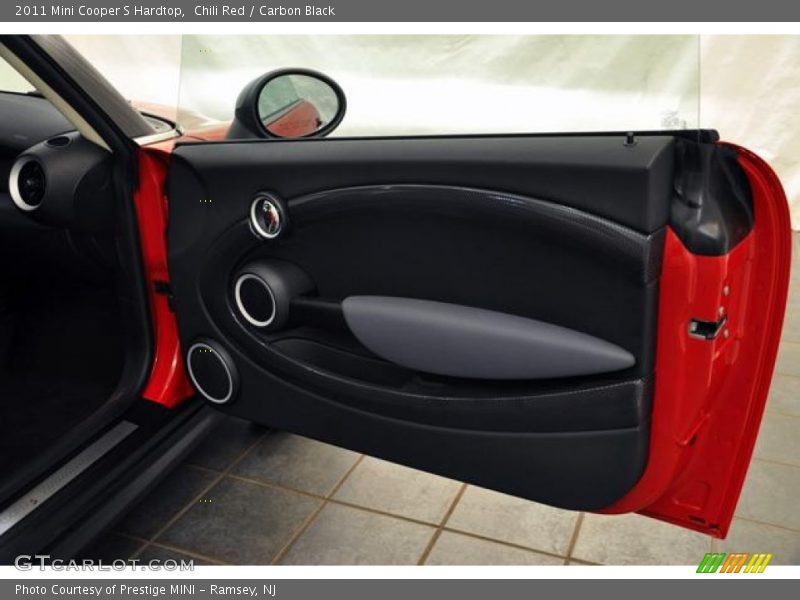 Chili Red / Carbon Black 2011 Mini Cooper S Hardtop