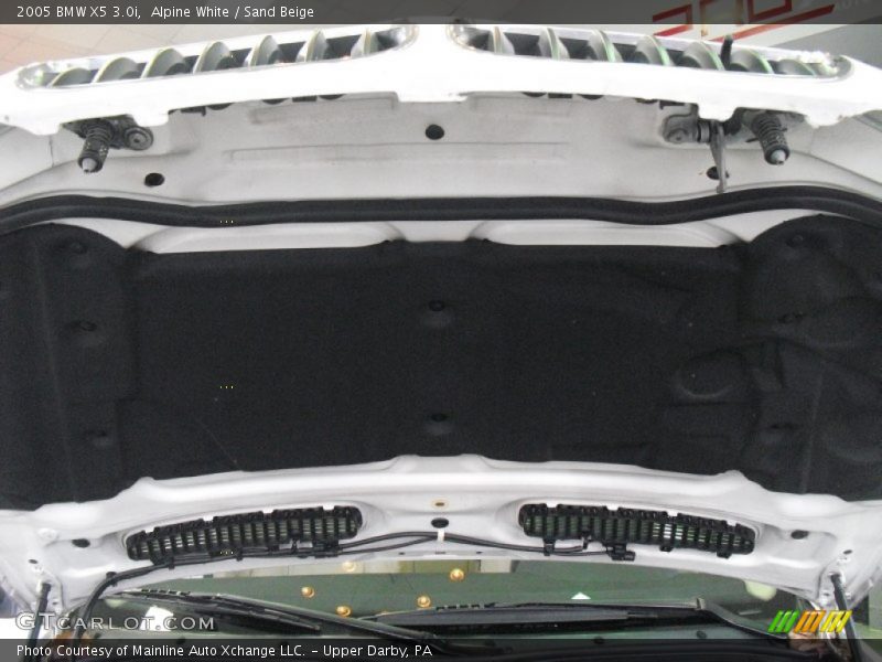 Alpine White / Sand Beige 2005 BMW X5 3.0i