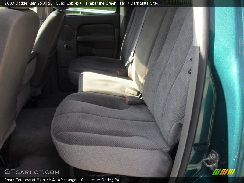 Timberline Green Pearl / Dark Slate Gray 2003 Dodge Ram 2500 SLT Quad Cab 4x4