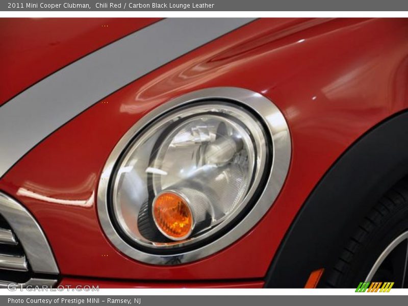 Chili Red / Carbon Black Lounge Leather 2011 Mini Cooper Clubman