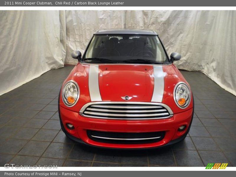 Chili Red / Carbon Black Lounge Leather 2011 Mini Cooper Clubman