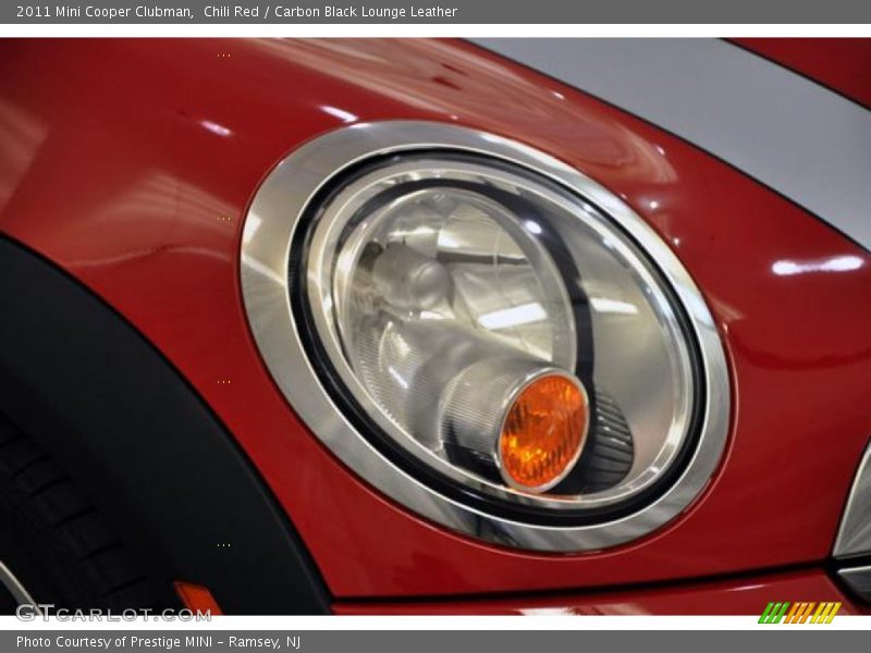 Chili Red / Carbon Black Lounge Leather 2011 Mini Cooper Clubman