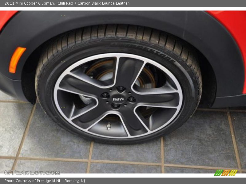 Chili Red / Carbon Black Lounge Leather 2011 Mini Cooper Clubman