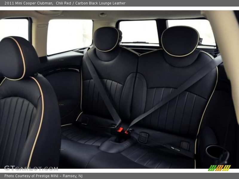 Chili Red / Carbon Black Lounge Leather 2011 Mini Cooper Clubman