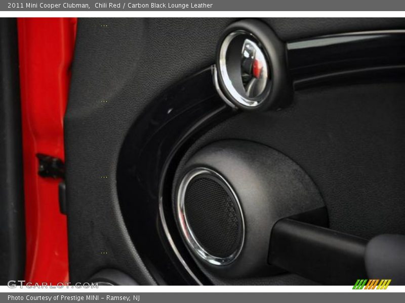 Chili Red / Carbon Black Lounge Leather 2011 Mini Cooper Clubman