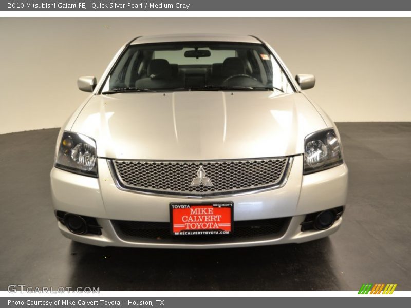 Quick Silver Pearl / Medium Gray 2010 Mitsubishi Galant FE