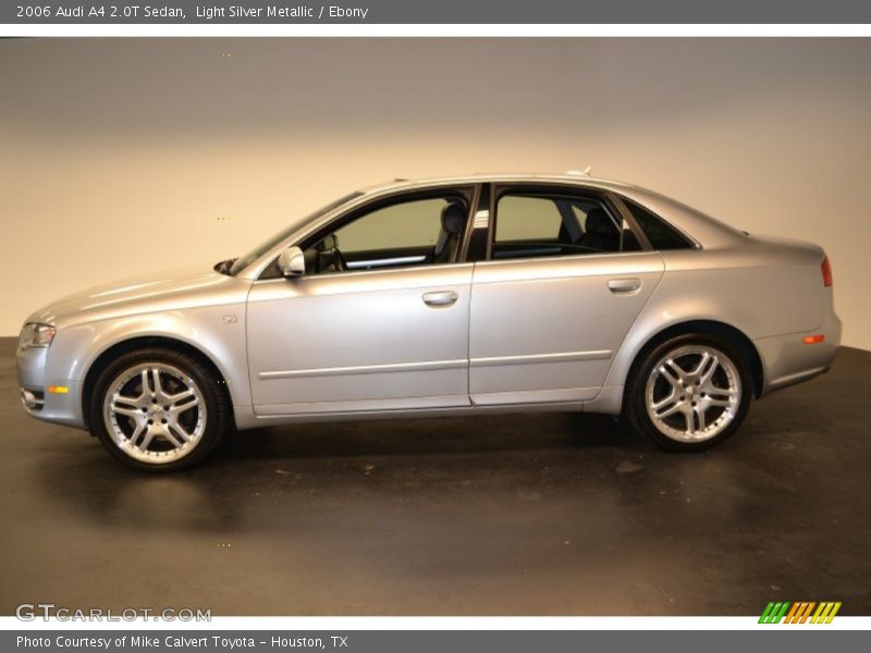 Light Silver Metallic / Ebony 2006 Audi A4 2.0T Sedan