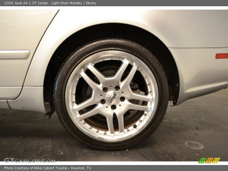 Light Silver Metallic / Ebony 2006 Audi A4 2.0T Sedan