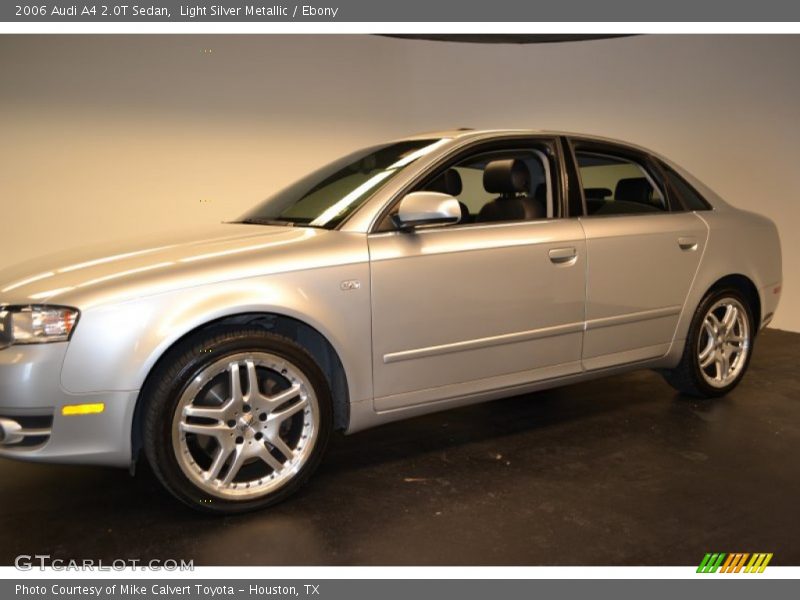 Light Silver Metallic / Ebony 2006 Audi A4 2.0T Sedan