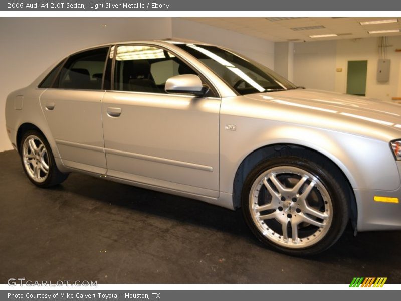 Light Silver Metallic / Ebony 2006 Audi A4 2.0T Sedan