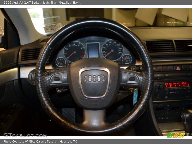 Light Silver Metallic / Ebony 2006 Audi A4 2.0T Sedan