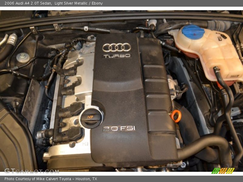 Light Silver Metallic / Ebony 2006 Audi A4 2.0T Sedan