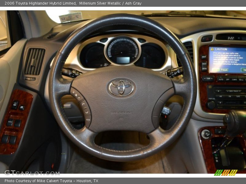 Millenium Silver Metallic / Ash Gray 2006 Toyota Highlander Hybrid Limited