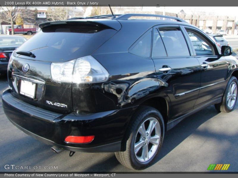 Black Onyx / Ivory 2008 Lexus RX 400h AWD Hybrid