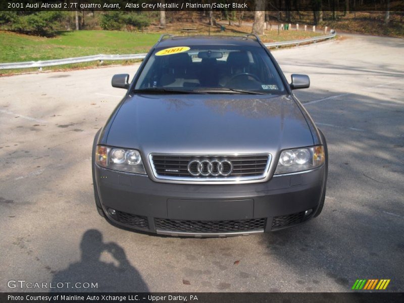 Atlas Grey Metallic / Platinum/Saber Black 2001 Audi Allroad 2.7T quattro Avant
