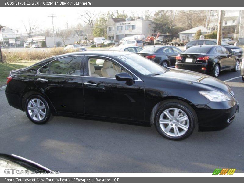 Obsidian Black / Cashmere 2009 Lexus ES 350