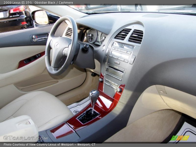 Dashboard of 2009 ES 350