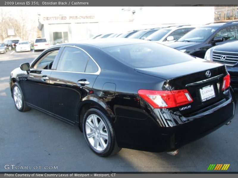 Obsidian Black / Cashmere 2009 Lexus ES 350