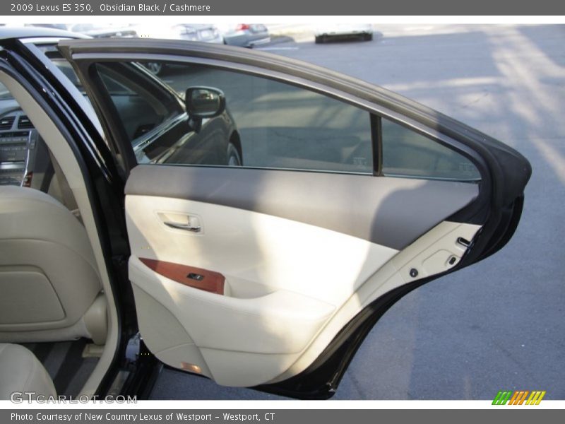 Obsidian Black / Cashmere 2009 Lexus ES 350