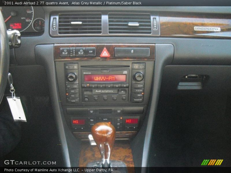 Atlas Grey Metallic / Platinum/Saber Black 2001 Audi Allroad 2.7T quattro Avant