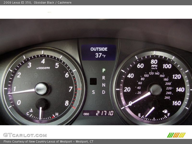  2009 ES 350 350 Gauges
