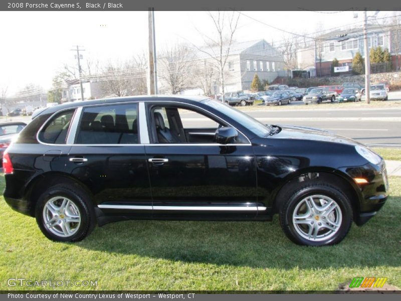 Black / Black 2008 Porsche Cayenne S