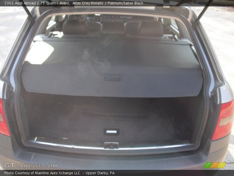 Atlas Grey Metallic / Platinum/Saber Black 2001 Audi Allroad 2.7T quattro Avant