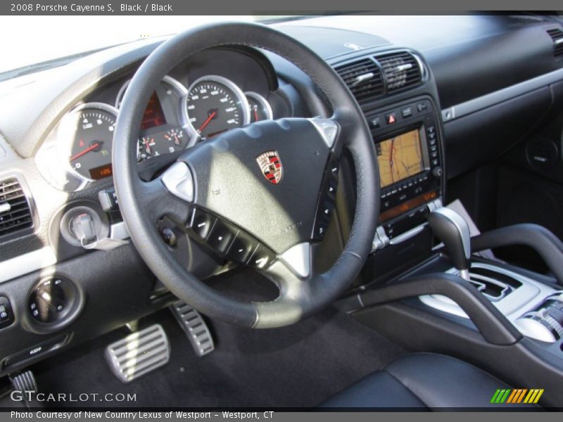 Black / Black 2008 Porsche Cayenne S
