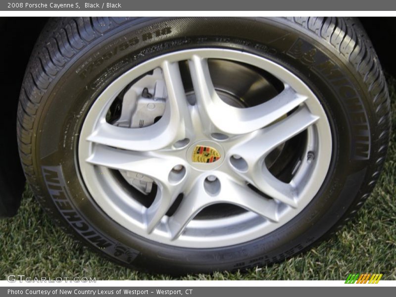 Black / Black 2008 Porsche Cayenne S