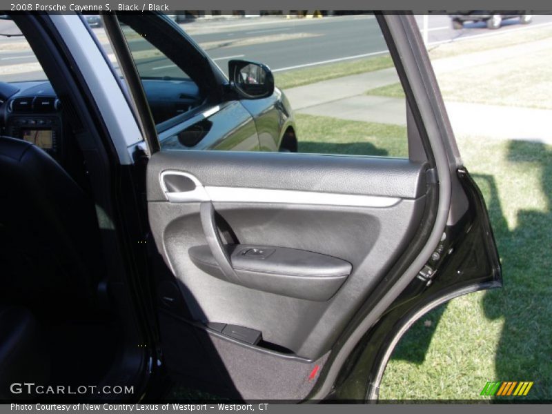 Black / Black 2008 Porsche Cayenne S