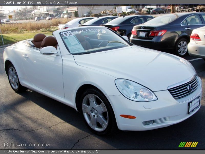 Front 3/4 View of 2005 SC 430