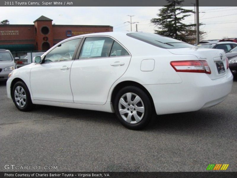 Super White / Ash 2011 Toyota Camry