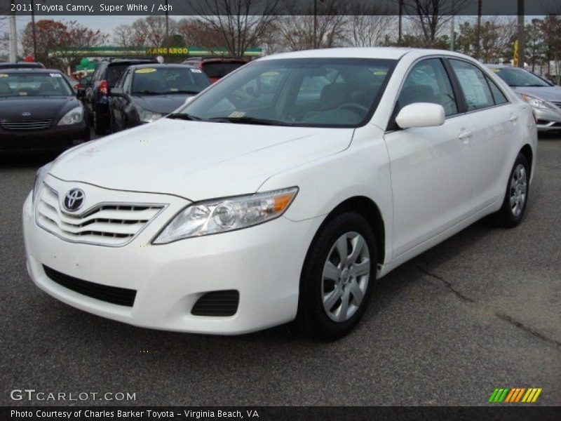 Super White / Ash 2011 Toyota Camry