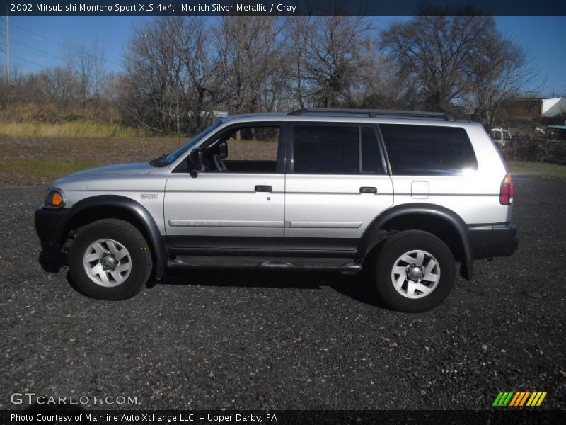 Munich Silver Metallic / Gray 2002 Mitsubishi Montero Sport XLS 4x4