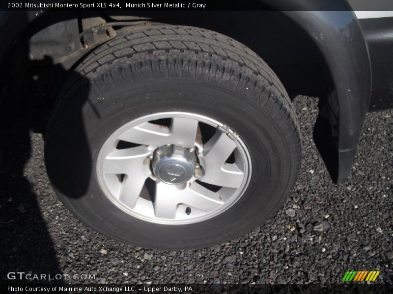 Munich Silver Metallic / Gray 2002 Mitsubishi Montero Sport XLS 4x4