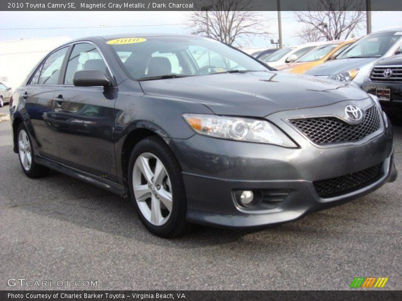 Magnetic Gray Metallic / Dark Charcoal 2010 Toyota Camry SE