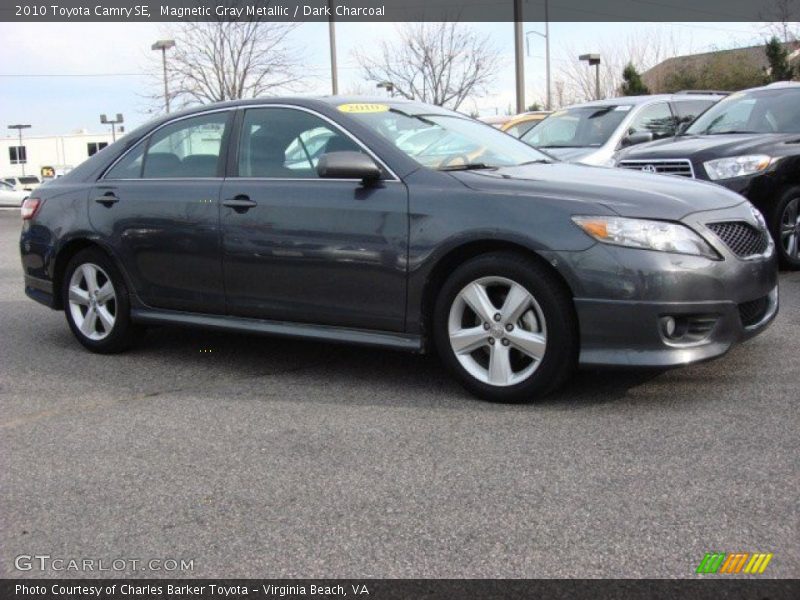 Magnetic Gray Metallic / Dark Charcoal 2010 Toyota Camry SE