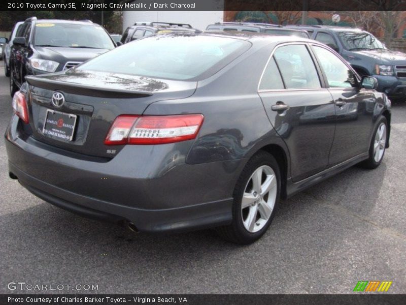 Magnetic Gray Metallic / Dark Charcoal 2010 Toyota Camry SE