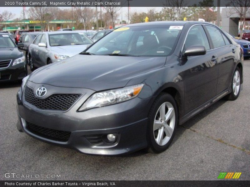Magnetic Gray Metallic / Dark Charcoal 2010 Toyota Camry SE