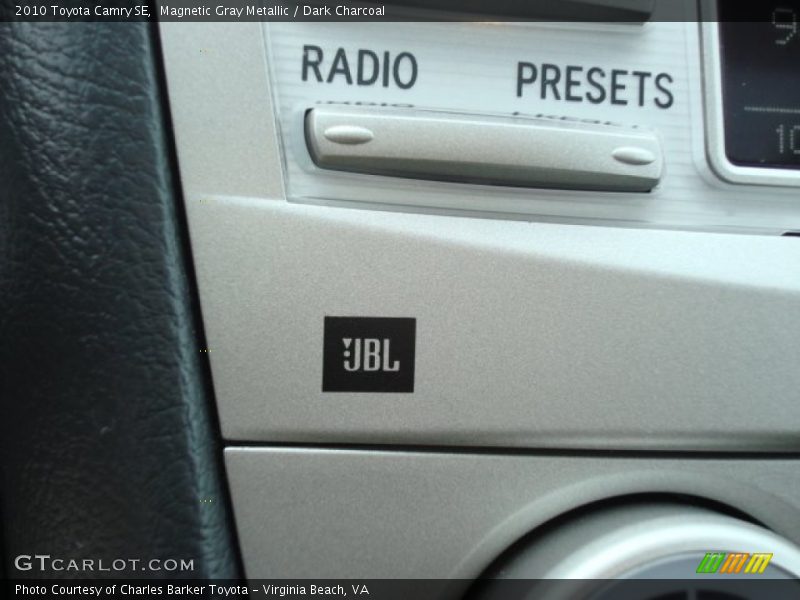 Magnetic Gray Metallic / Dark Charcoal 2010 Toyota Camry SE