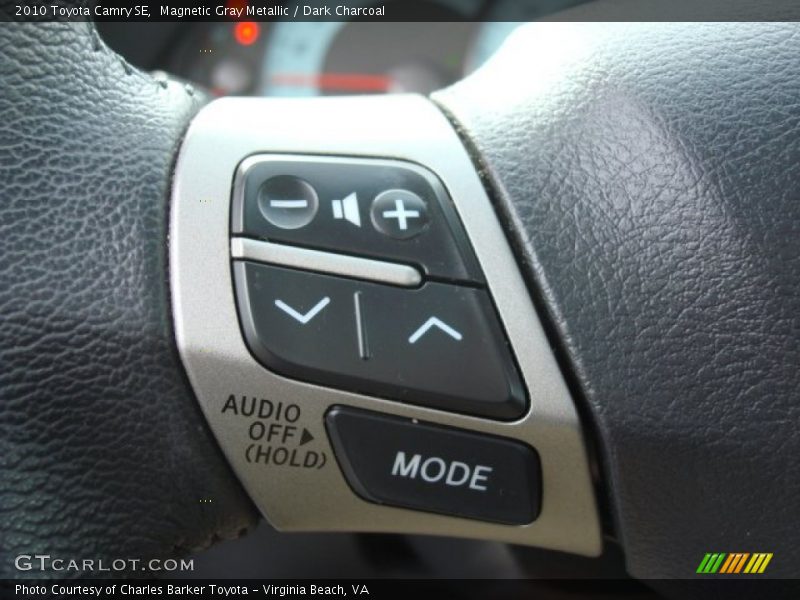 Magnetic Gray Metallic / Dark Charcoal 2010 Toyota Camry SE