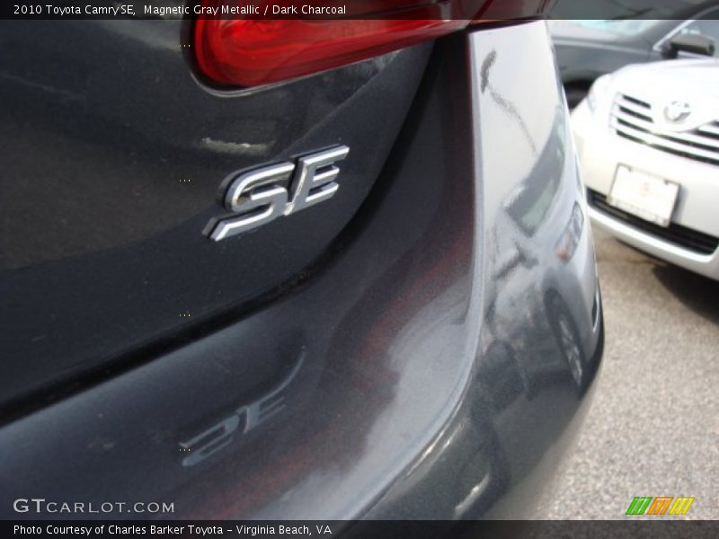 Magnetic Gray Metallic / Dark Charcoal 2010 Toyota Camry SE