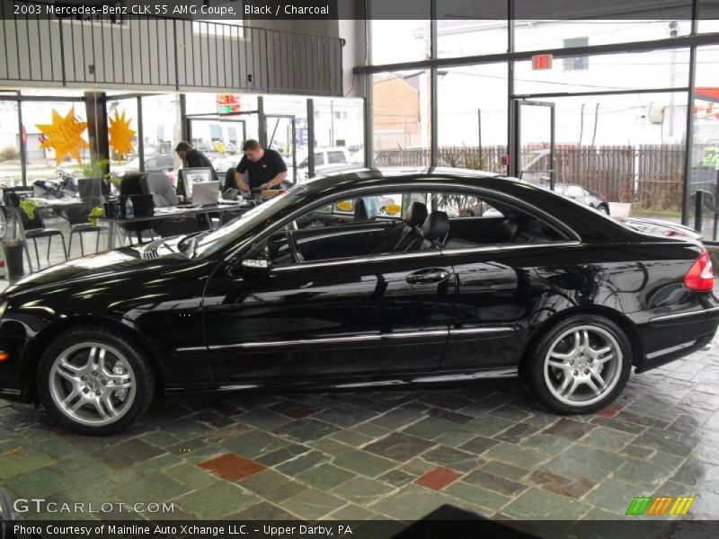 Black / Charcoal 2003 Mercedes-Benz CLK 55 AMG Coupe