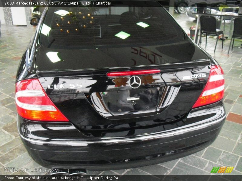 Black / Charcoal 2003 Mercedes-Benz CLK 55 AMG Coupe