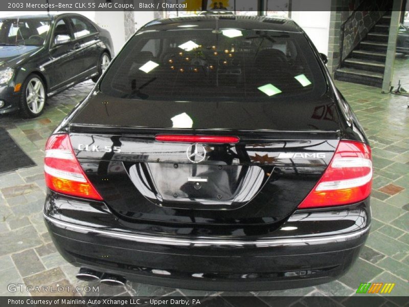 Black / Charcoal 2003 Mercedes-Benz CLK 55 AMG Coupe