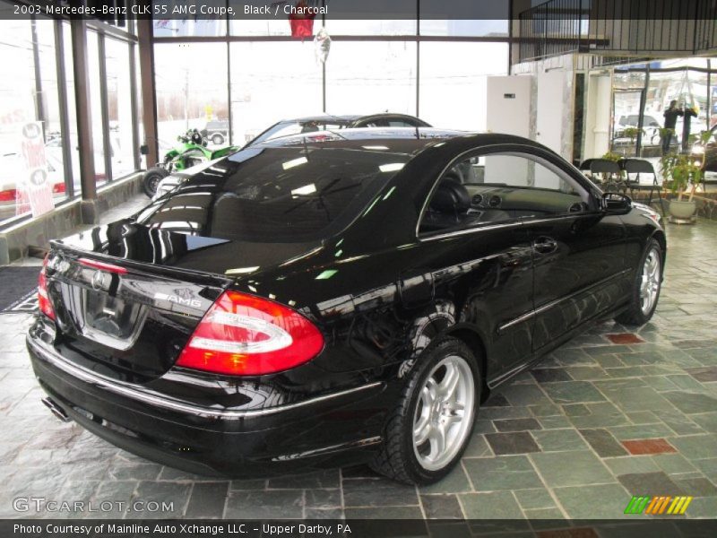 Black / Charcoal 2003 Mercedes-Benz CLK 55 AMG Coupe