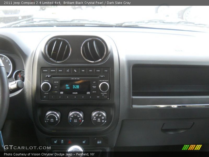 Brilliant Black Crystal Pearl / Dark Slate Gray 2011 Jeep Compass 2.4 Limited 4x4