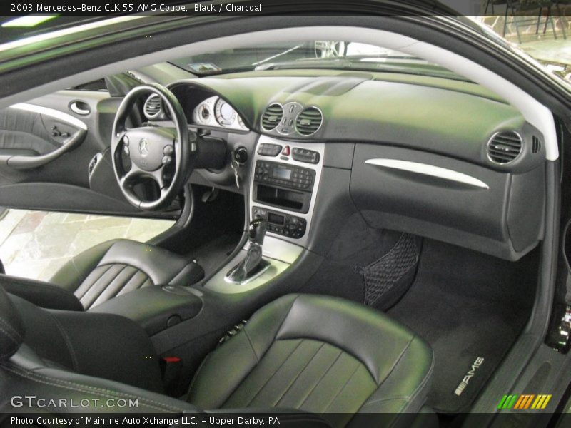  2003 CLK 55 AMG Coupe Charcoal Interior