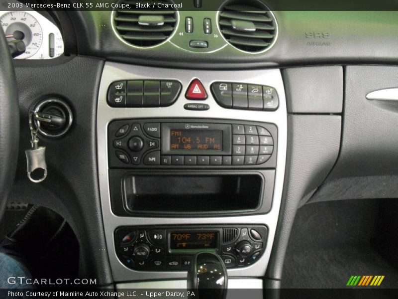 Black / Charcoal 2003 Mercedes-Benz CLK 55 AMG Coupe
